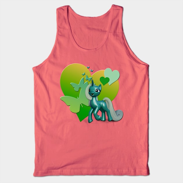 Pretty Unicorn Dreams Tank Top by AlondraHanley